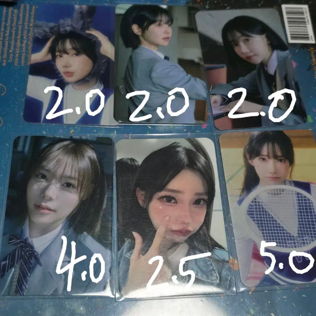 QWER VVIP トレカ 大阪 チョダン マゼンタ ヒナ シヨン フォトカード QWER Platform Poca Unreleased Photocard Chodan Magenta | Bunjang